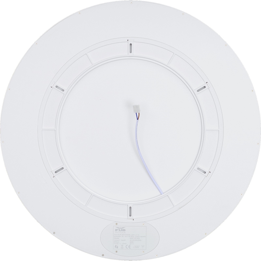 Fulgur 42365 - LED plafonsko svetlo NOMY LED/50W/230V 3000/4000/6000K IP40 prečnik 60 cm belo