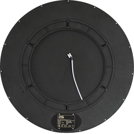Fulgur 42366 - LED stropna svetiljka NOMY LED/50W/230V 3000/4000/6000K IP40 Ø 60 cm crna