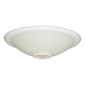 Fulgur s-22941 - Stropno svetlo sa senzorom pokreta i sumraka DARINA 2xE27/40W/230V prečnika 30 cm belo