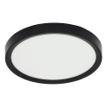 Fulgur s-42585 - LED plafonsko svetlo sa senzorom pokreta NOMY-S LED/18W/230V 3000/4000/6000K IP40, prečnik 23 cm, crno