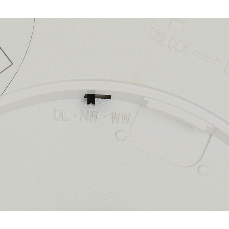 Fulgur s-42586 - LED plafonsko svetlo NOMY-S sa senzorom pokreta, LED24W/230V, 3000/4000/6000K, IP40, Ø 30 cm, belo