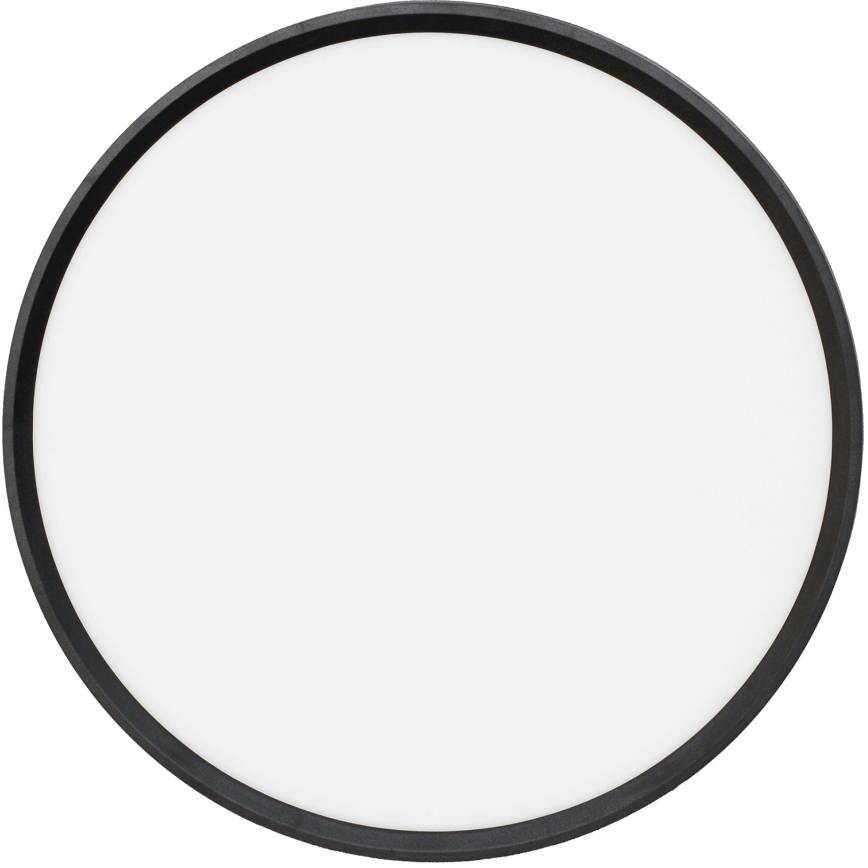 Fulgur s-42589 - LED plafonsko svetlo sa senzorom pokreta NOMY-S LED/32W/230V 3000/4000/6000K IP40 prečnik 40 cm crno