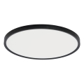 Fulgur s-42591 - LED plafonsko svetlo sa senzorom pokreta NOMY-S LED/40W/230V 3000/4000/6000K IP40 prečnik 50 cm crna