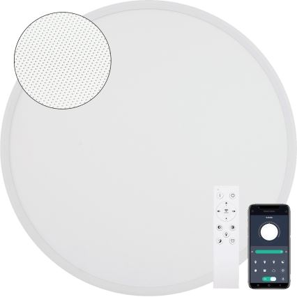 Fulgur s-43056 - LED prigušiva stropna svetiljka NOMY LED/40W/230V 3000-6500K prečnik 50 cm UGR19 IP40 Wi-Fi bela + daljinski upravljač