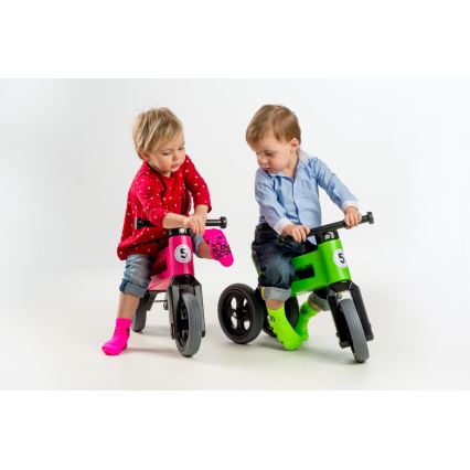 Funny Wheels - Guralica 2u1 RIDER SPORT zelena/crna