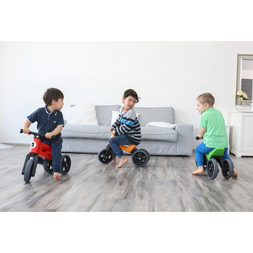 Funny Wheels - Guralica 2u1 RIDER SPORT zelena/crna