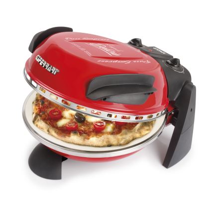 G3Ferrari G1000602 - Pećnica za picu DELIZIA 1200W/230V crvena