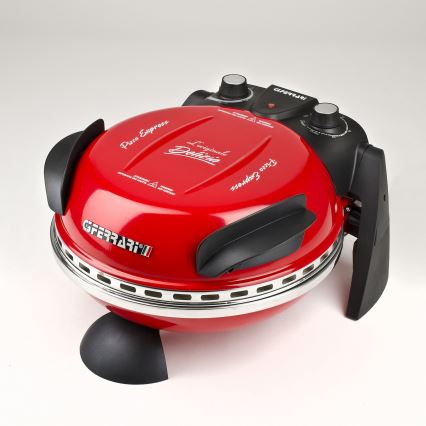 G3Ferrari G1000602 - Pećnica za picu DELIZIA 1200W/230V crvena