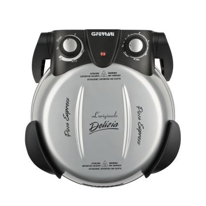 G3Ferrari G1000606 - pizza rerna DELIZIA 1200W/230V, srebrna