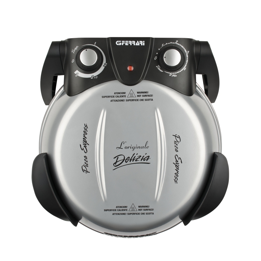 G3Ferrari G1000606 - pizza rerna DELIZIA 1200W/230V, srebrna
