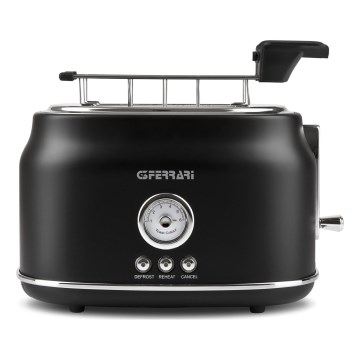 G3Ferrari G1013400 - Toster ARTISTA sa dva otvora, 750 W/230 V, crne boje