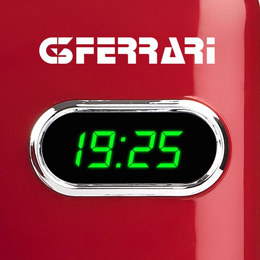 G3Ferrari G1015502 - Mikrotalasna pećnica sa grilom 1150 W/230 V 20 l crvena