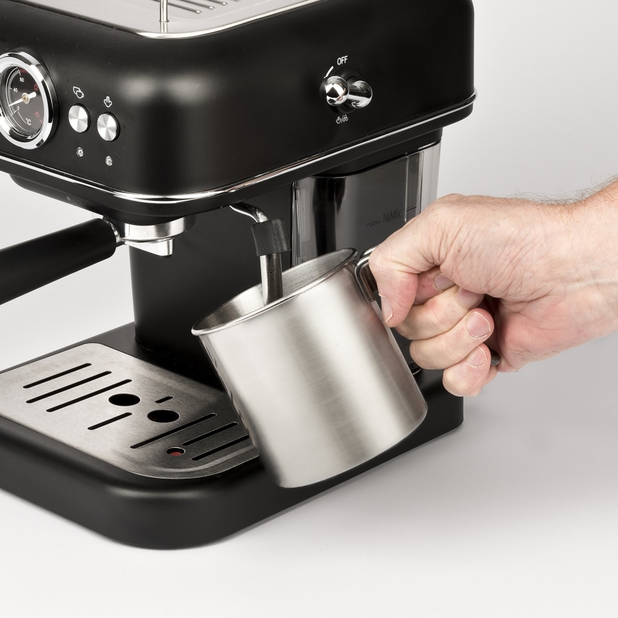 G3Ferrari G1018800 - Espresso aparat na polugu ALCHIMIA 950 W/230 V 15 bar crna