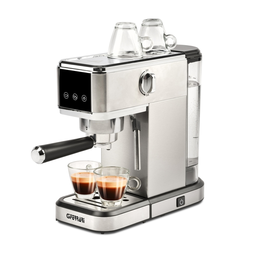 G3Ferrari G1018900 - Espresso aparat sa portafilom TIFFANY, 1350W/230V, 15 bar, nerđajući čelik