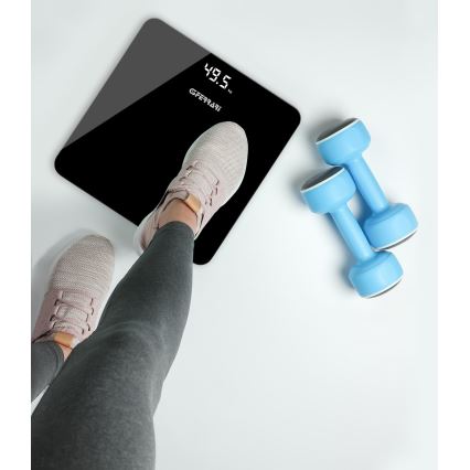 G3Ferrari G3005800 - Digitalna lična vaga 3xAAA crna