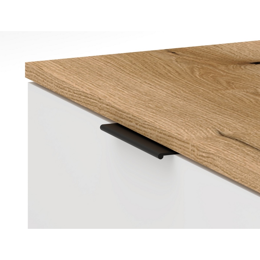 Garnitura za predsoblje KLEO, smeđa/bela