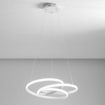 Gea Luce DIVA S P BIANCO - LED luster na sajli sa prigušiva funkcijom DIVA LED/43W/230V bela