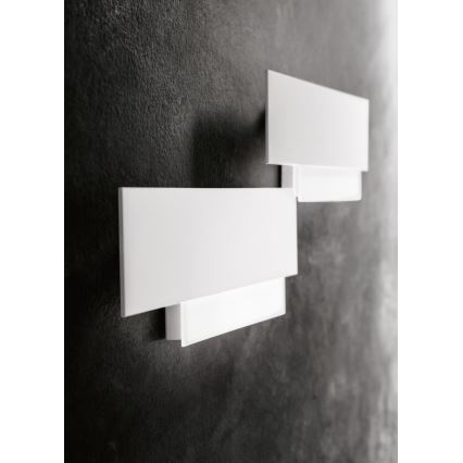 Gea Luce DOHA A G B - LED zidno svetilo DOHA LED/25W/230V 70 cm bela