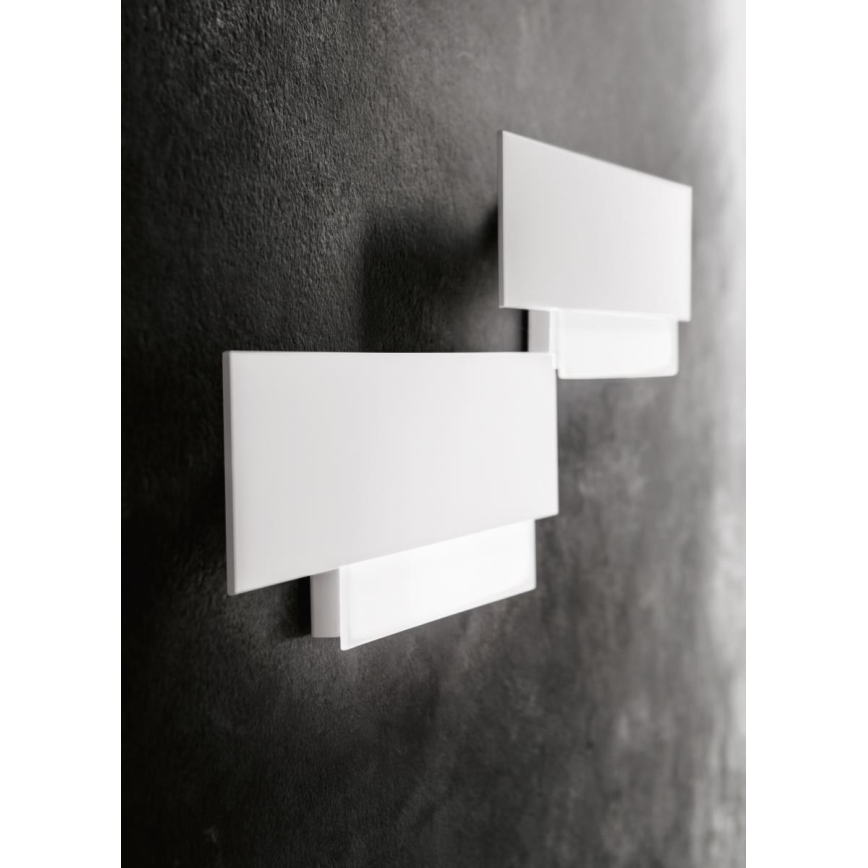 Gea Luce DOHA A G B - LED zidno svetilo DOHA LED/25W/230V 70 cm bela