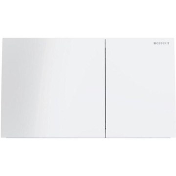 Geberit 115.622.SI.1 - Taster za ispiranje Sigma70 25x14,6 cm bela