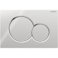 Geberit 115.770.21.5 - Taster za ispiranje Sigma01 Round 24,6x16,4 cm sjajni hrom