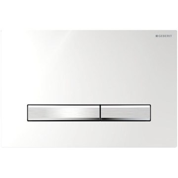 Geberit 115.788.21.2 - Dugme za ispiranje Sigma50 24,6x16,4 cm sjajni hrom/matirani hrom
