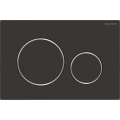 Geberit 115.882.14.1 - Dugme za ispiranje Sigma20 24,6x16,4 cm mat crne boje