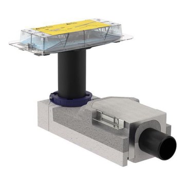 Geberit 154.150.00.1 - Komplet za ugradnju odvodnog kanala CleanLine 90-220 mm