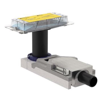 Geberit 154.152.00.1 - Komplet za montažu odvodnog kanala CleanLine 65-90 mm