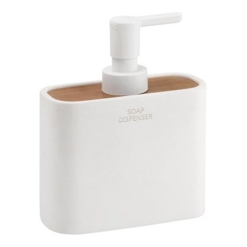 Gedy - Dozator sapuna NINFEA bela/bambus