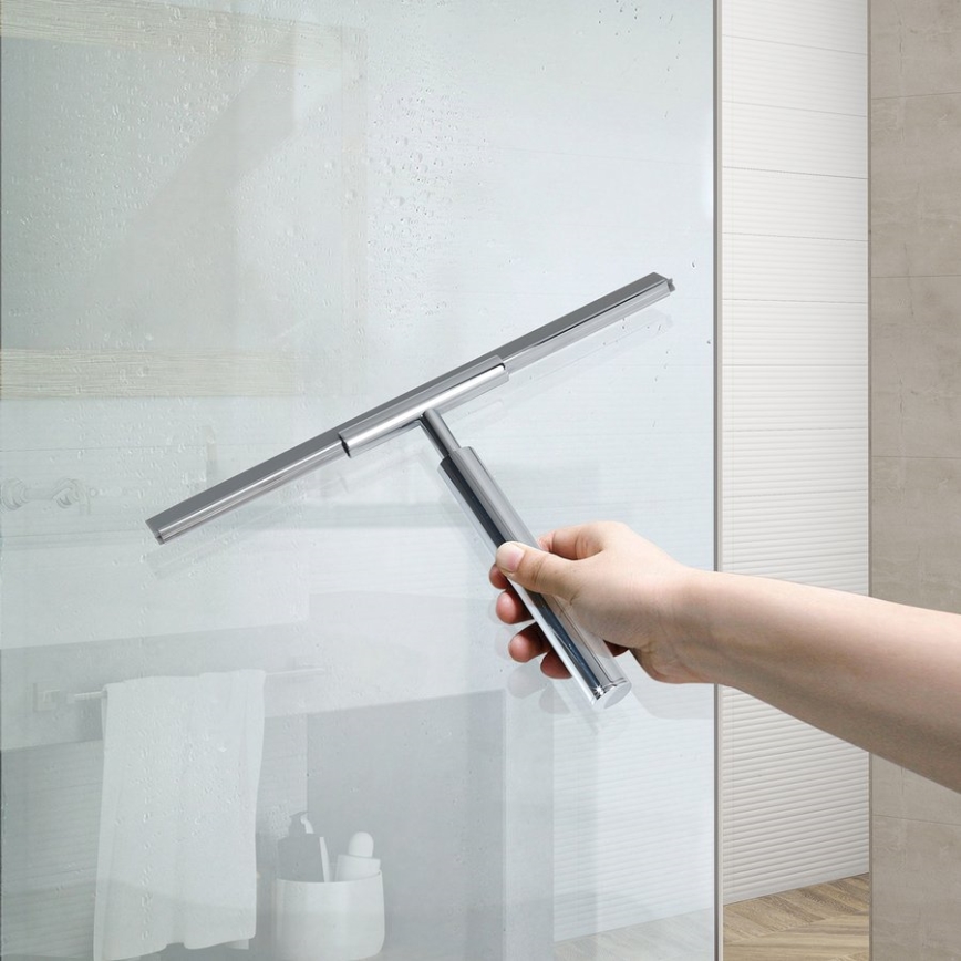 Gedy - Strugač za staklo THOR sjajni hrom