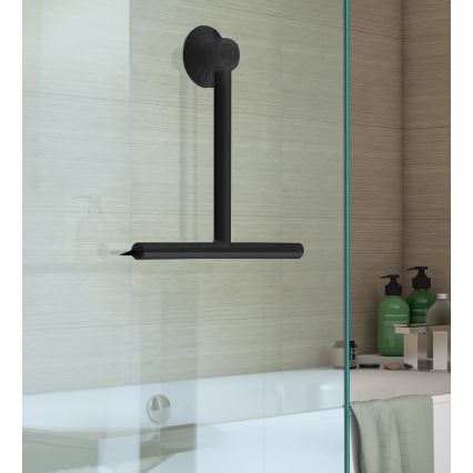 Gedy - Strugalica za staklo GUMMY mat crna