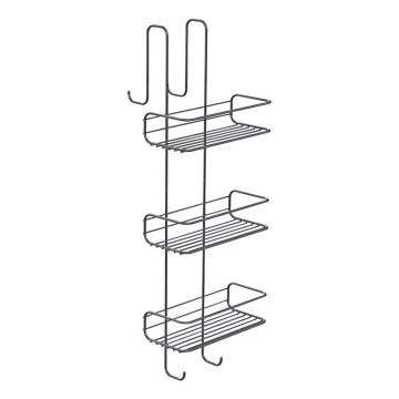 Gedy - Zidna polica za tuš CHROM LINE 68x24 cm sjajni hrom