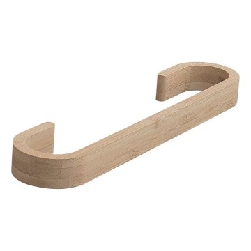 Gedy - Zidni držač za peškire HIMALAYA 7x30 cm bambus/bež