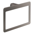 Gedy - Zidni držač za peškire PIRENEI 15x23 cm metalno siva