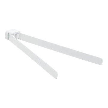 Gedy - Zidni držač za peškire PIRENEI 35,9 cm matna bela