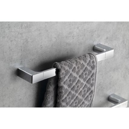 Gedy - Zidni držač za peškire PIRENEI 6,6x35 cm sjajni hrom