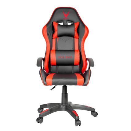 Gejmerska stolica VARR Zolder crna/crvena