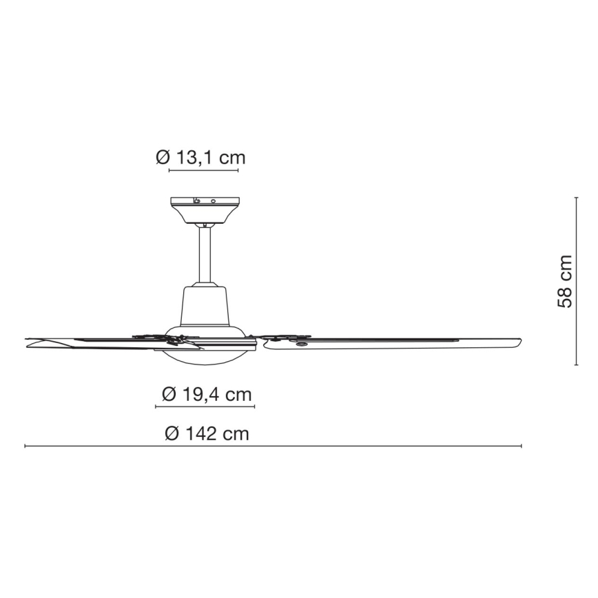 Globo - Plafonski ventilator