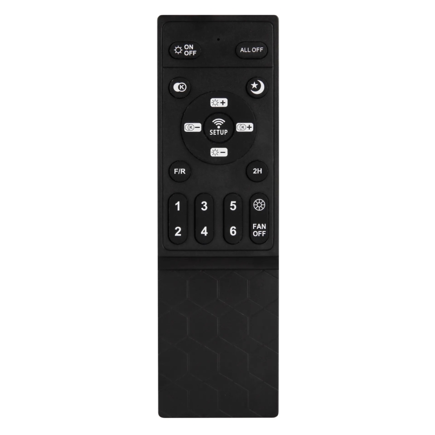 Globo - LED prigušiva plafonski ventilator LED/20W/230V 2700-6500K + daljinski upravljač