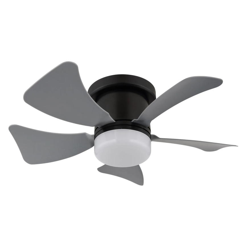 Globo - LED prigušiva stropni ventilator LED/10W/230V 3000-6500K siva + daljinski upravljač