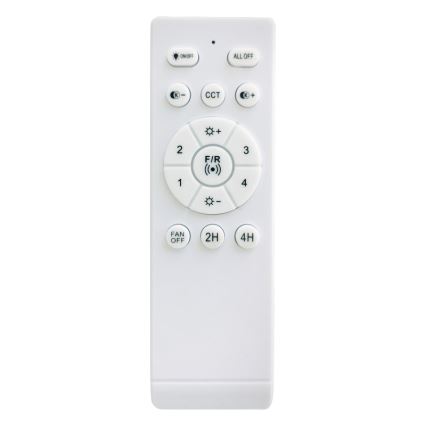 Globo - LED plafonski ventilator, prigušiva, LED/10W/230V 3000-6500K u više boja + daljinski upravljač