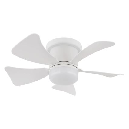 Globo - LED plafonski ventilator sa prigušiva funkcijom LED/10W/230V 3000-6500K bela + daljinski upravljač