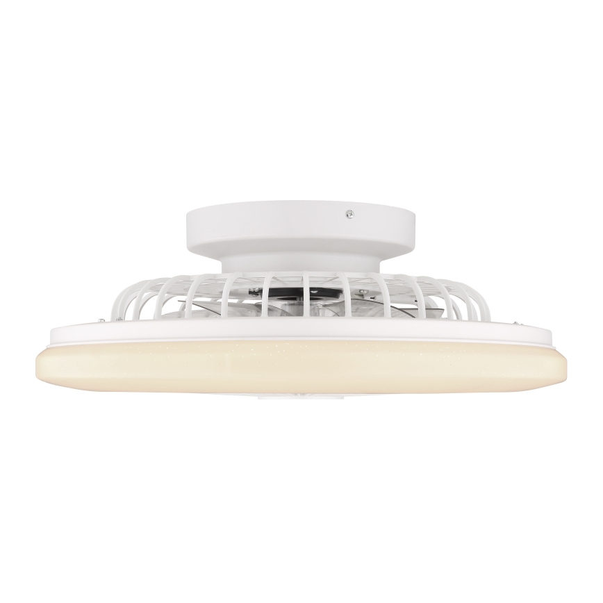 Globo - LED plafonsko svetlo sa ventilatorom i funkcijom prigušiva LED/30W/230V 3000-6500K + daljinski upravljač