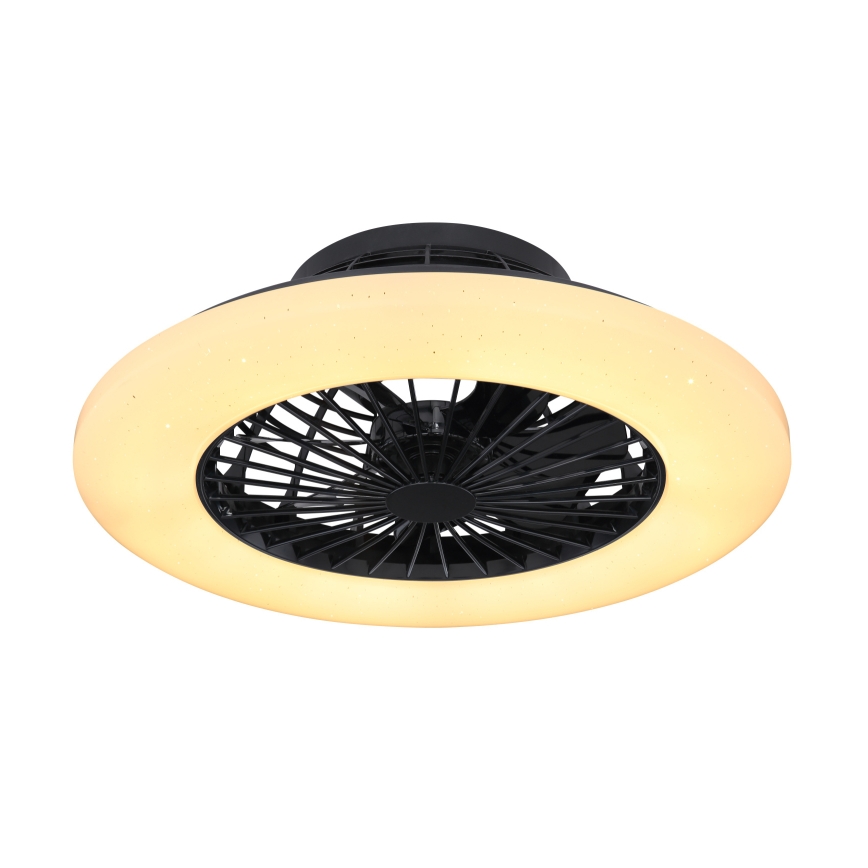 Globo - LED prigušiva stropna svetiljka sa ventilatorom LED/30W/230V 3000-6500K + daljinski upravljač