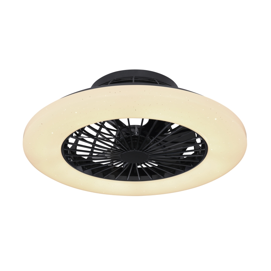 Globo - LED prigušiva stropna svetiljka sa ventilatorom LED/30W/230V 3000-6500K + daljinski upravljač
