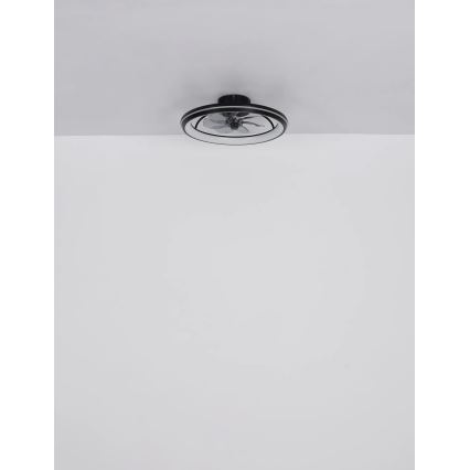 Globo - LED plafonski ventilator, prigušiva, LED/40W/230V 3000-6500K + daljinski upravljač