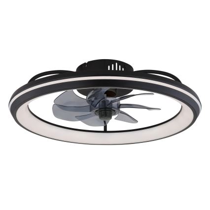 Globo - LED plafonski ventilator, prigušiva, LED/40W/230V 3000-6500K + daljinski upravljač