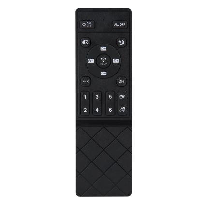 Globo - LED plafonski ventilator, prigušiva, LED/40W/230V 3000-6500K + daljinski upravljač