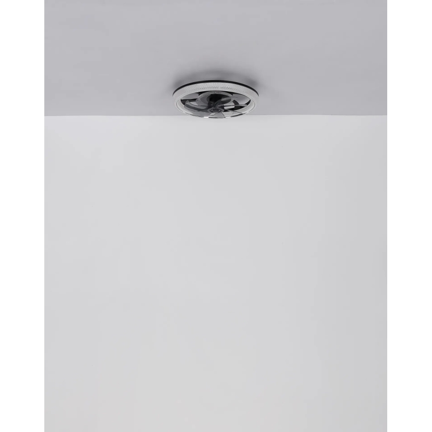 Globo - LED prigušiva plafonski ventilator LED/30W/230V 2700-6000K + daljinski upravljač